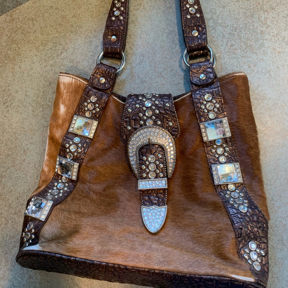 Western Look With a Little Bling